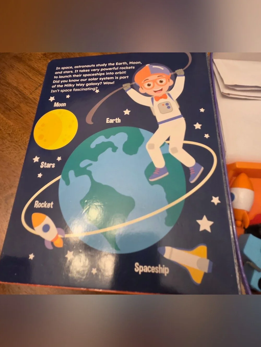 Blippi My Busy Books 9 Figurines And Playmat